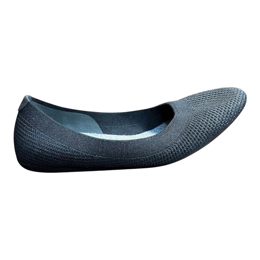 ALLBIRDS Tree Breezers Ballet Flats Women's Size US 11 Jet Black Wool lining